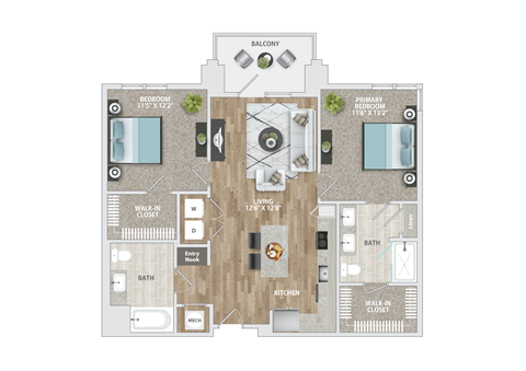 the golden floor plan at Celebration, Celebration, FL